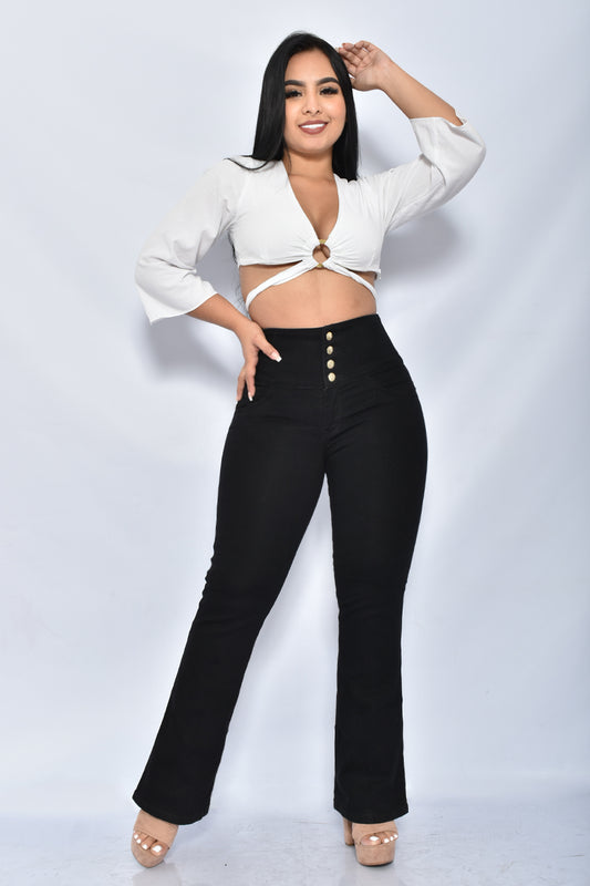 JEAN FAJA BOTA ANCHA  REF F006