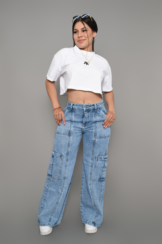 JEAN CARGO DAMA REF 3655