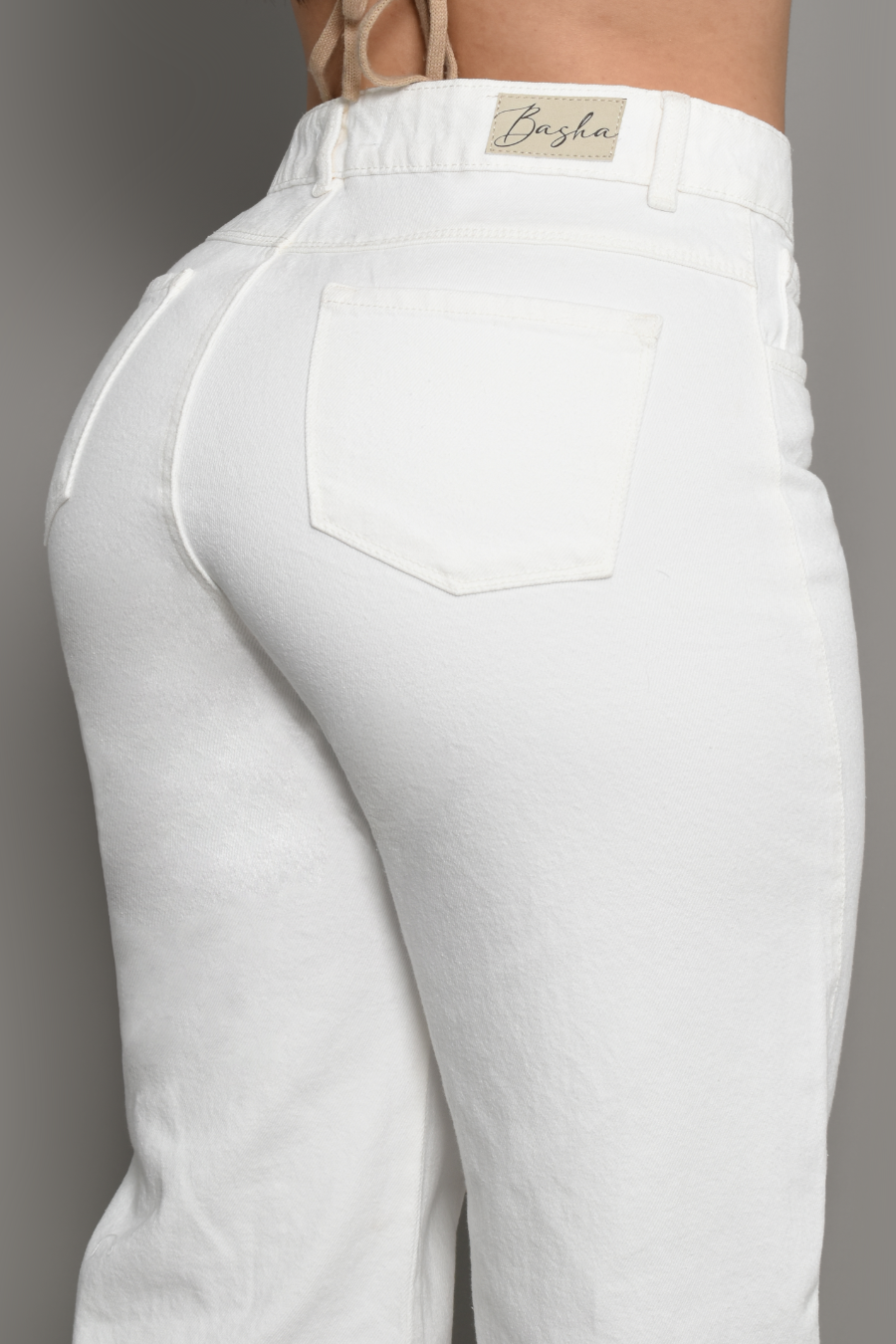 JEAN CARGO DAMA COLOR HUESO REF 3556-H