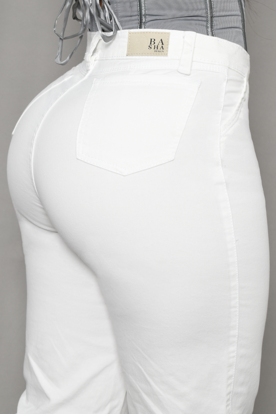 JEAN CARGO DAMA COLOR HUESO REF 3488-H