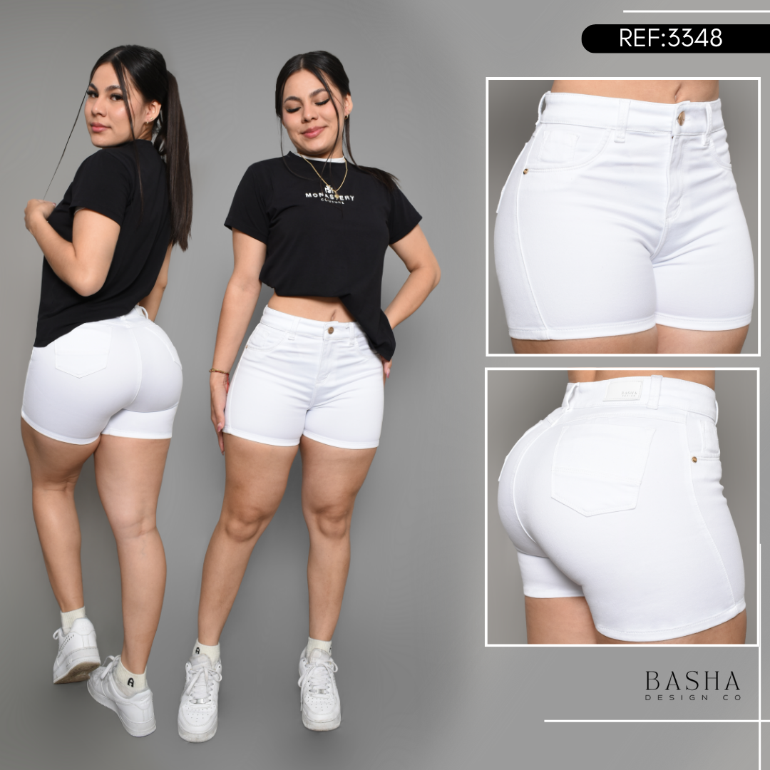 DENIM SHORT BLANCO REF 3348