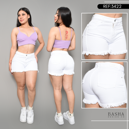 DENIM SHORT BLANCO REF 3422