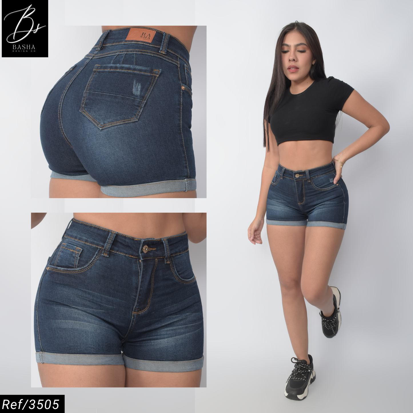 DENIM SHORT REF 3505