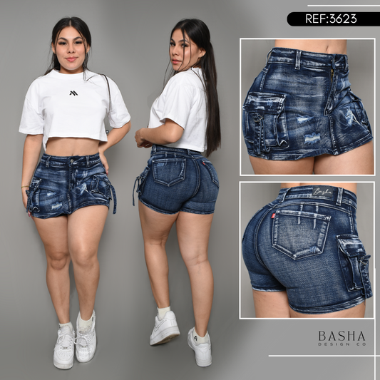 DENIM FALDA SHORT REF 3623