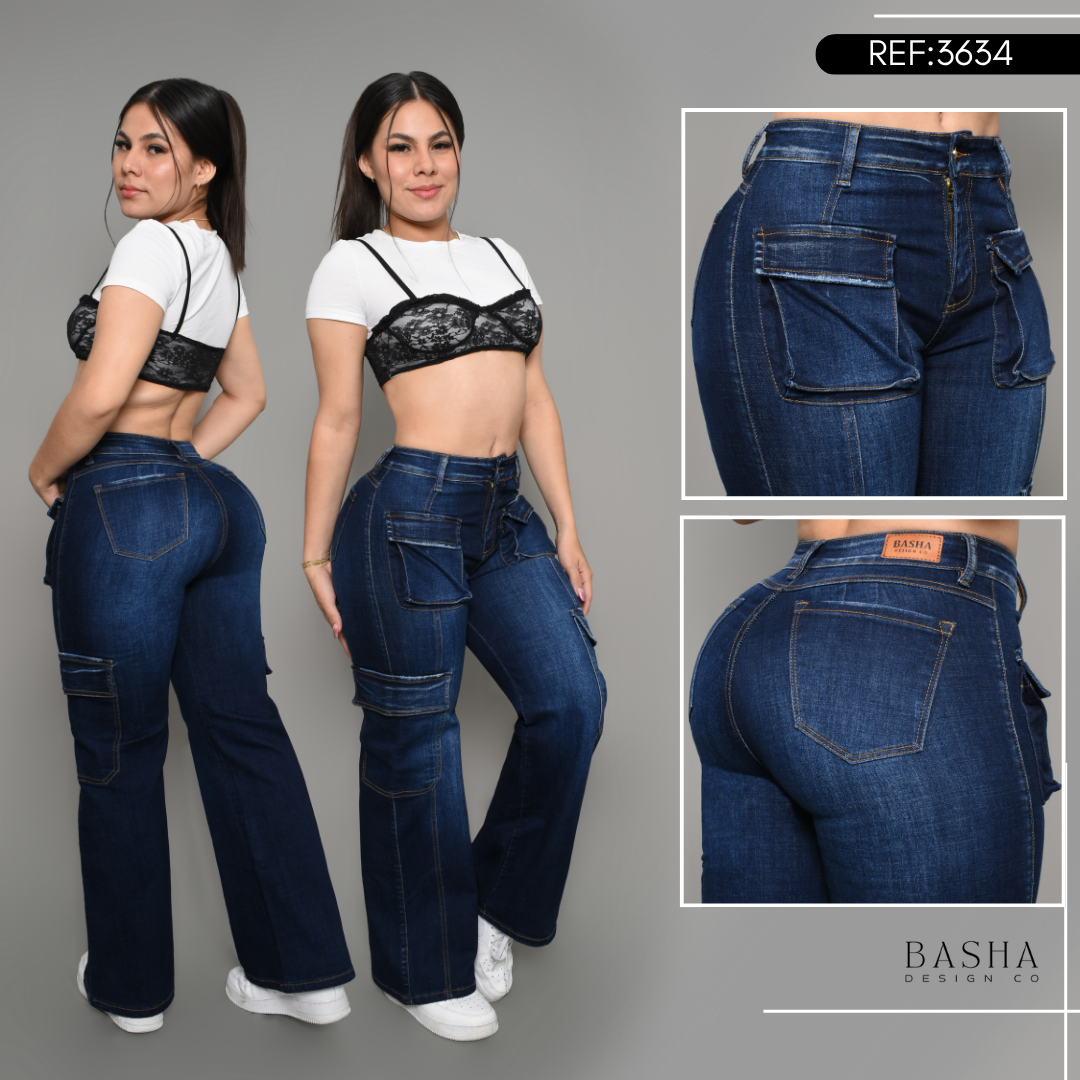 JEAN CARGO DAMA REF 3634