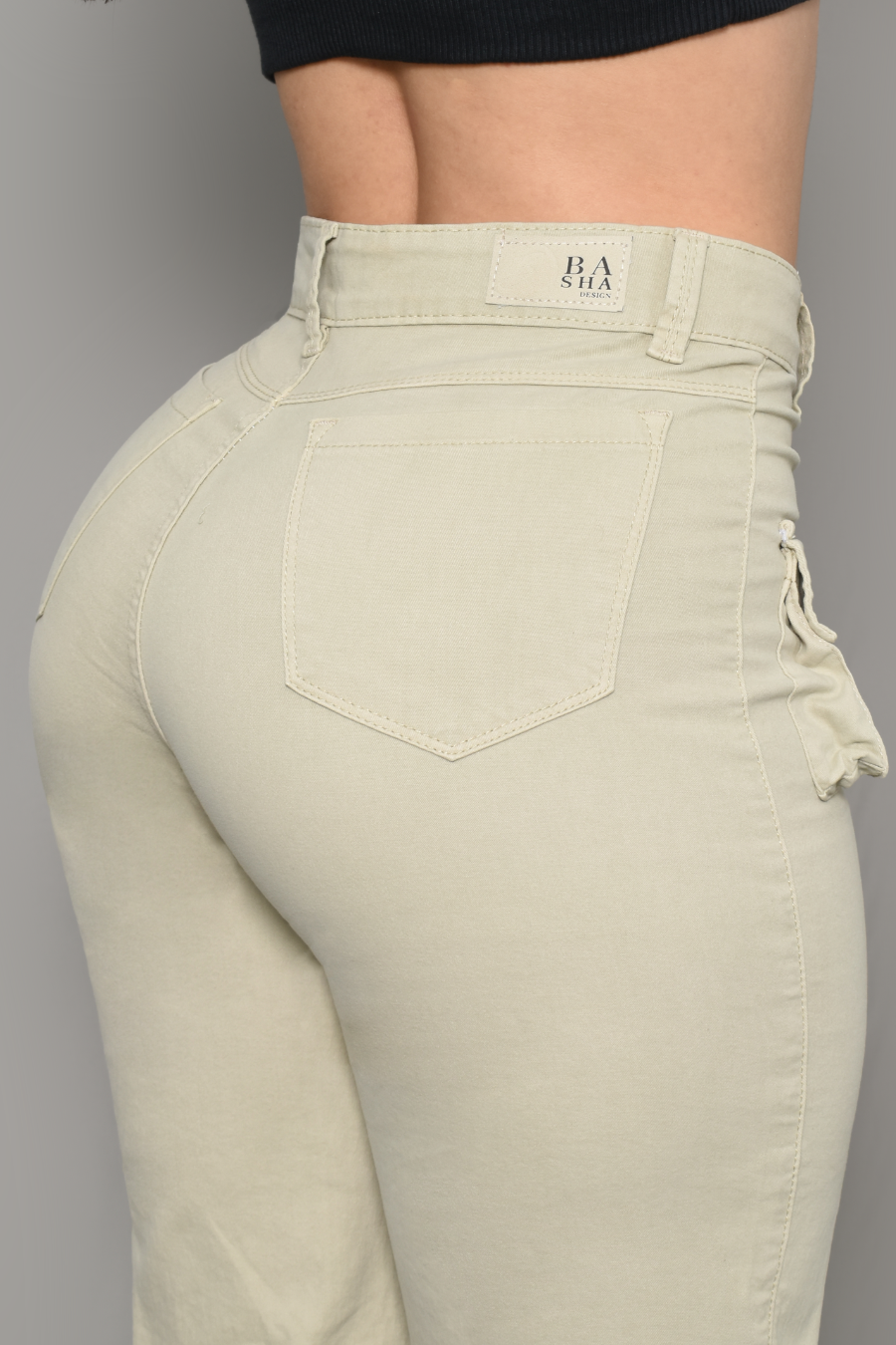 JEAN CARGO DAMA COLOR BIEGE REF 3567-B