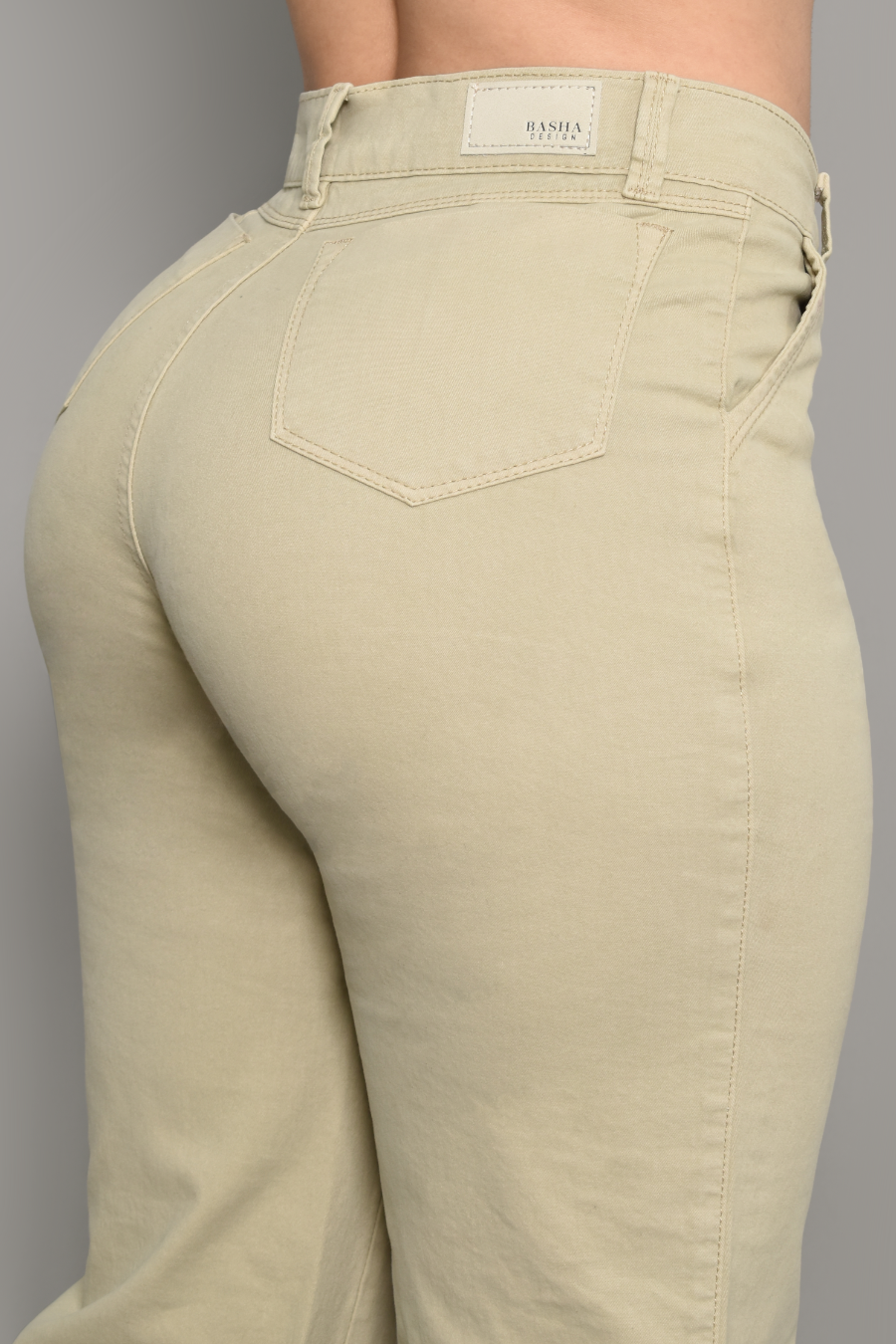 JEAN CARGO DAMA COLOR CAKI REF 3568-C