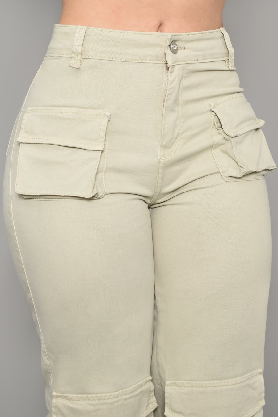 JEAN CARGO DAMA COLOR BIEGE REF 3567-B