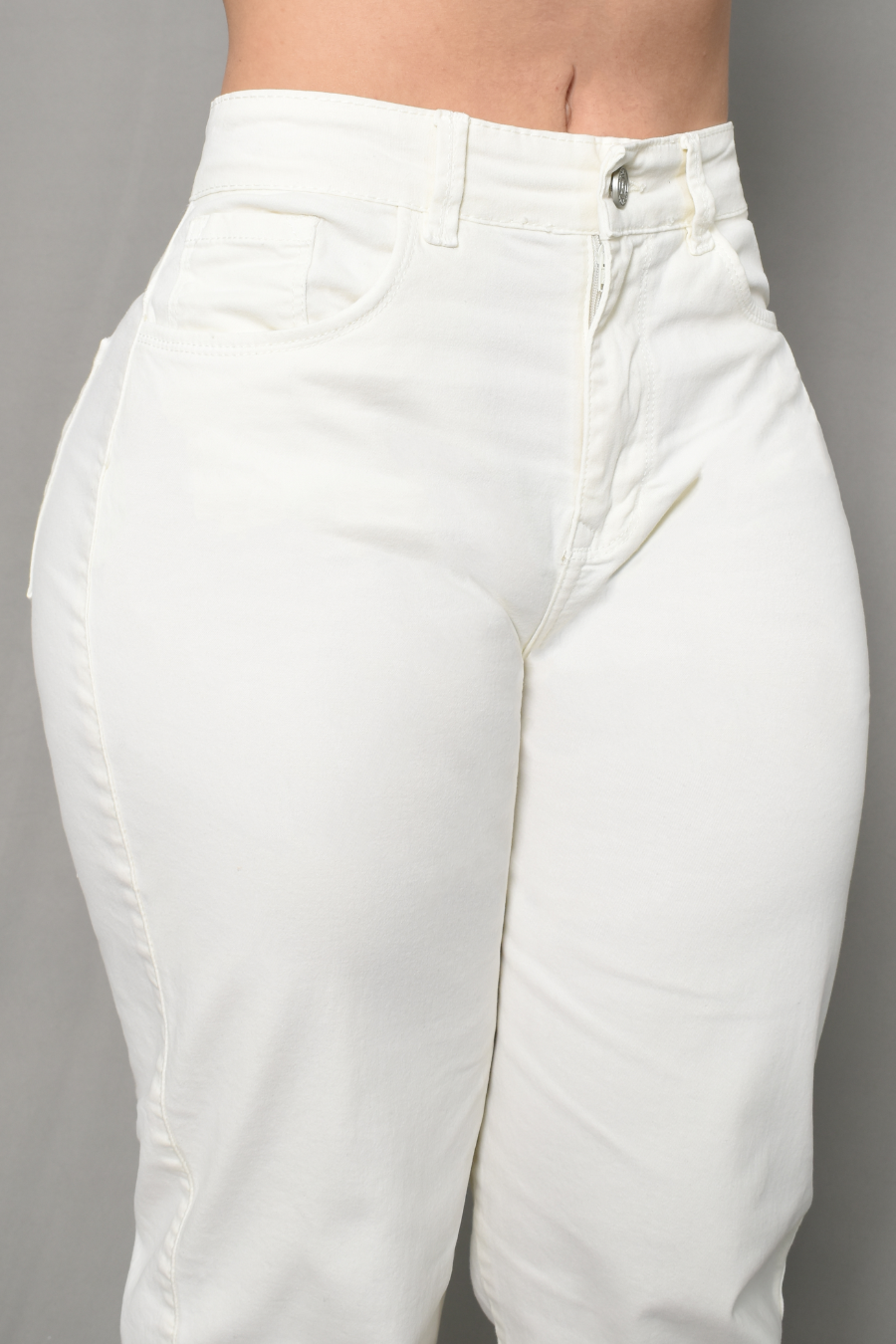 JEAN CARGO DAMA COLOR HUESO REF 3568-H